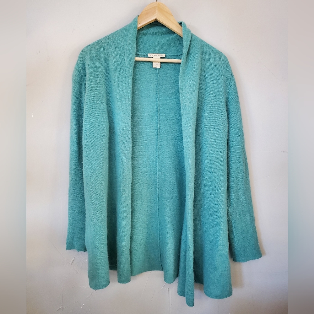 White+Warren Essential Cashmere Trapeze Cardigan
